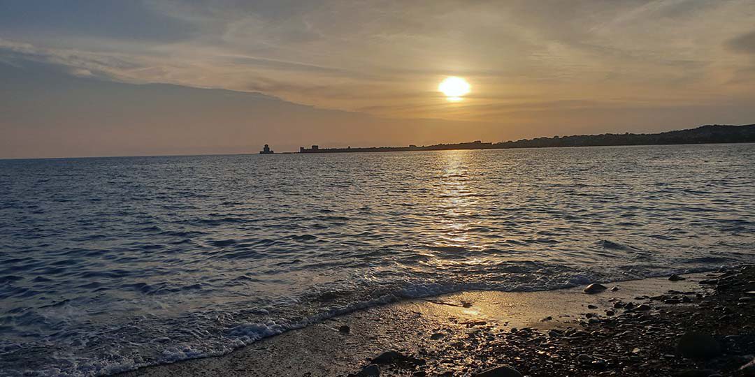 Kraftort am Meer