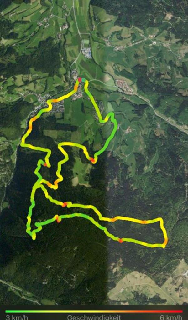 Wanderung Oberried Route